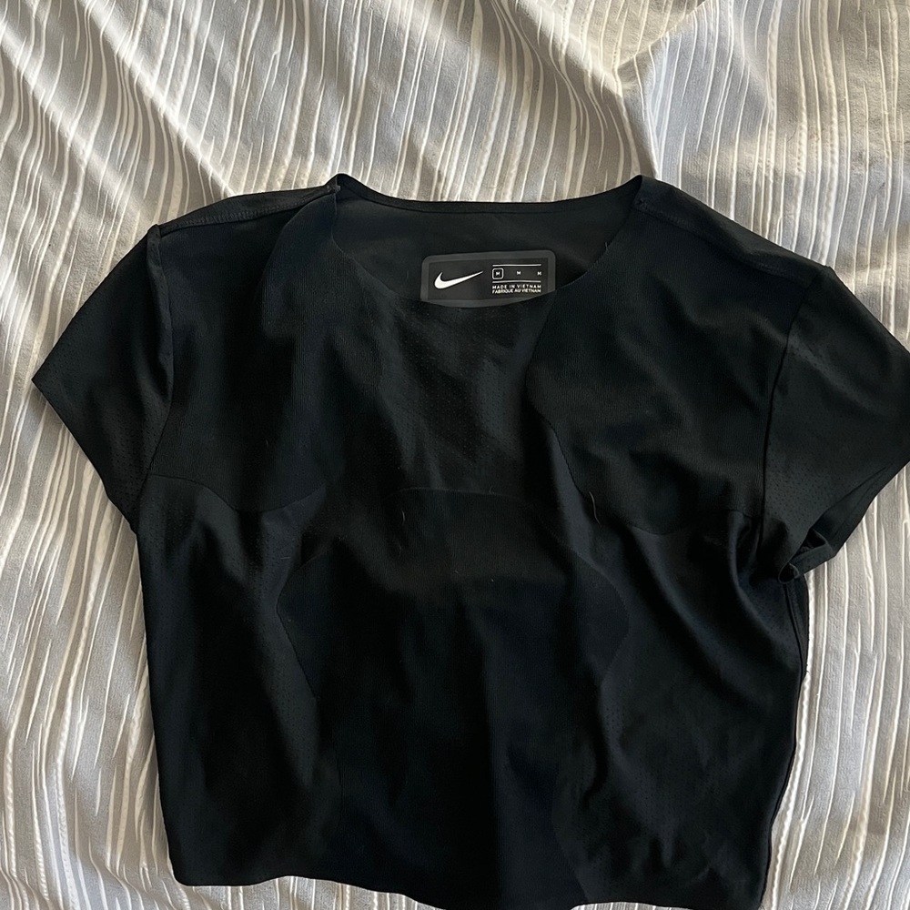 Nike Women's Black Crop Top
